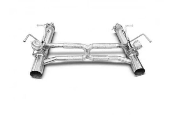 Italian Tubi exhaust system Ferrari F8 tail exhaust system modified exhaust